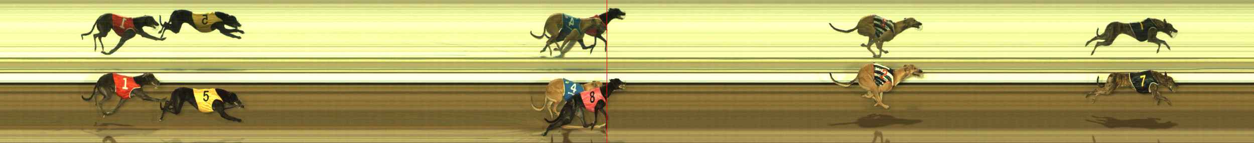 Race result finish photo